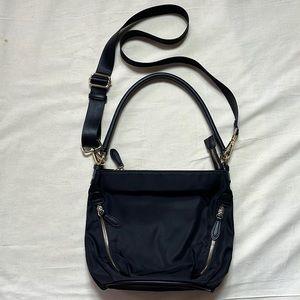 Talli black purse with adjustable strap